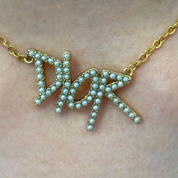 DIOR necklace authentic 100% - Picture 1 of 12